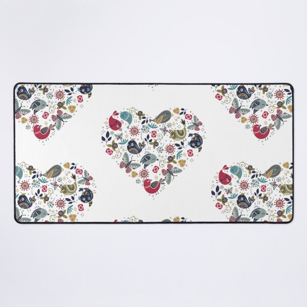 Item preview, Nordic Style With Birds, Flowers and Butterflies designed and sold by InspiredPamjoy.
