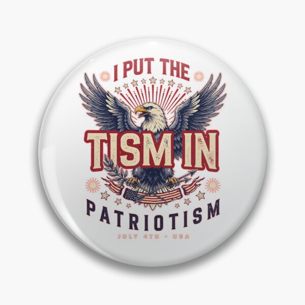 Item preview, I Put The Tism in Patriotism Athletic Eagle designed and sold by Naitsebas.