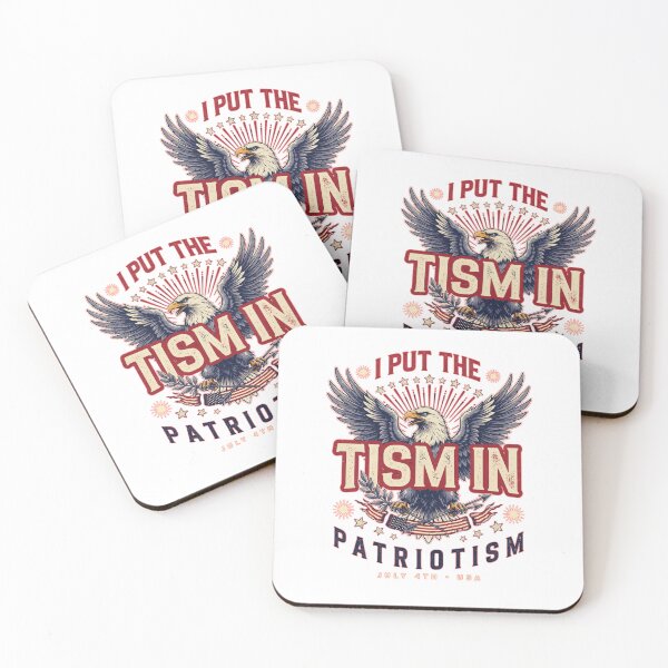 Item preview, I Put The Tism in Patriotism Athletic Eagle designed and sold by Naitsebas.