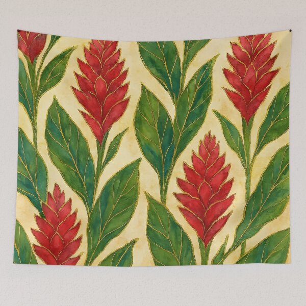 Item preview, Red Ginger Flower designed and sold by GraphicsClub.