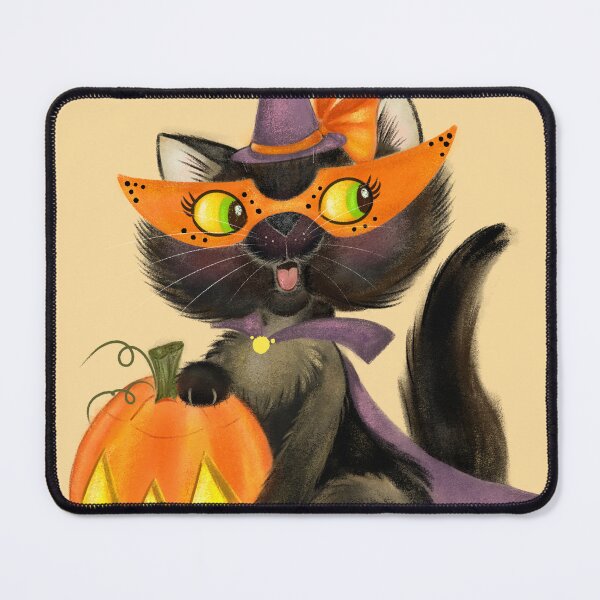 Item preview, Retro Cats October kitty designed and sold by Ash Evans.