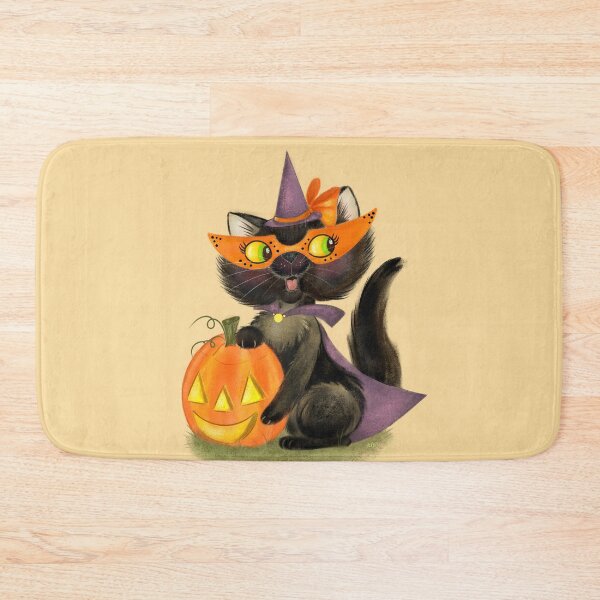 Item preview, Retro Cats October kitty designed and sold by Ash Evans.
