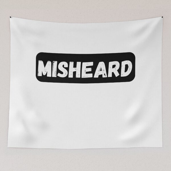 Item preview, Misheard Emotional Typography Design designed and sold by variant designer.