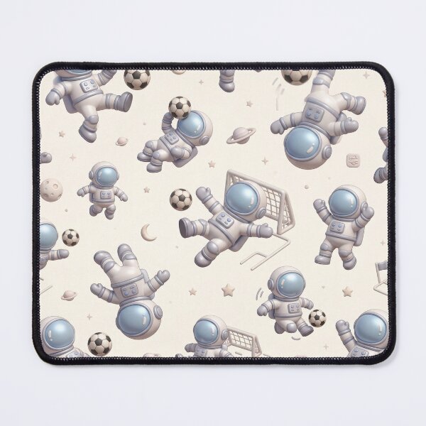 Item preview, Space Soccer Star Pattern Art designed and sold by krazzyremo.
