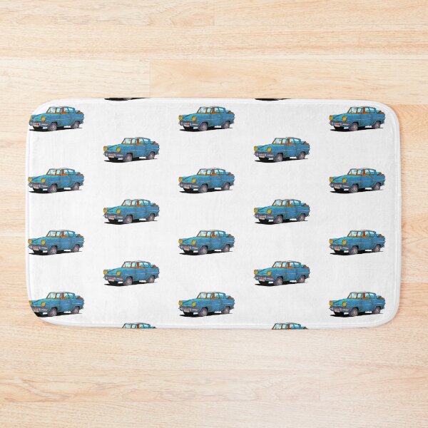 Item preview, Weasley's Flying Car – Cartoon Illustration of the Magical Ford Anglia designed and sold by The A-Press.