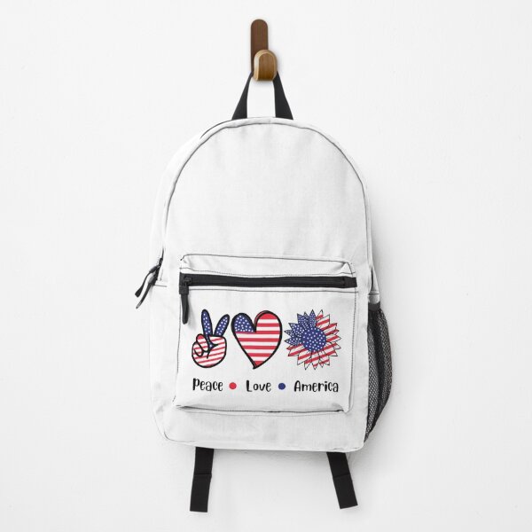 Item preview, Peace Love America 4th of July Patriotic Sunflower American Flag USA 250th Anniversary designed and sold by SHREE ART STUDIO.