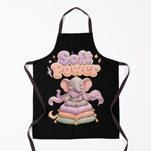 Item preview, Soft Power Cute Elephant Meditation Yoga Pastel 3D designed and sold by Sitred123.