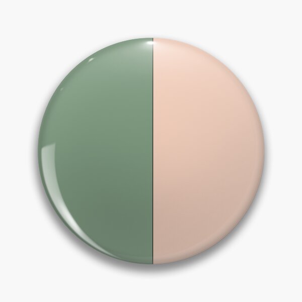 Item preview, Minimalist Sage Green and Peach Color Block designed and sold by Markedin.