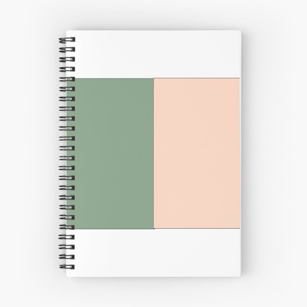 Item preview, Minimalist Sage Green and Peach Color Block designed and sold by Markedin.