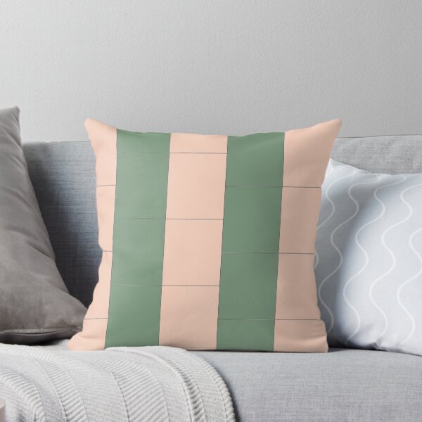Item preview, Minimalist Sage Green and Peach Color Block designed and sold by Markedin.