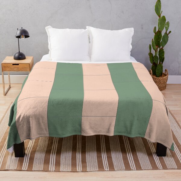 Item preview, Minimalist Sage Green and Peach Color Block designed and sold by Markedin.