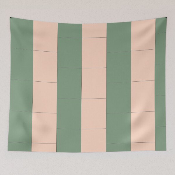 Item preview, Minimalist Sage Green and Peach Color Block designed and sold by Markedin.