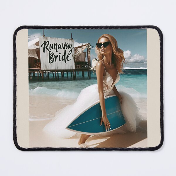 Item preview, Beach Bride Surfboard Bungalow designed and sold by Voodoo Store Paranormal Collections.