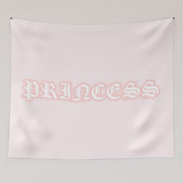Item preview, Pastel "Princess" Gothic Old English Text | Cute Pink Y2K Gothic Typography designed and sold by KawaiiTexts.