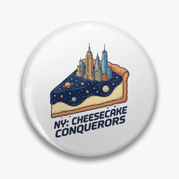 Item preview, New York Cheesecake Conquerors Space Galaxy Skyline designed and sold by Amir Faysal.