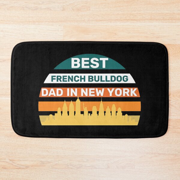 Item preview, Best French Bulldog Dad In New York Retro Pet Owner designed and sold by SoyLamderma.