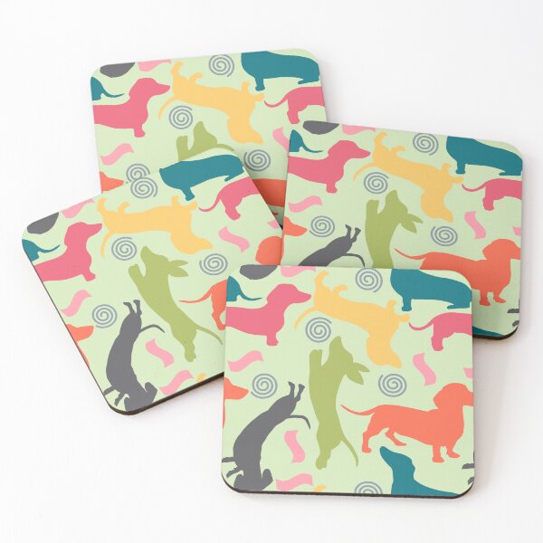 Item preview, Dachshunds in a Playground designed and sold by InspiredPamjoy.
