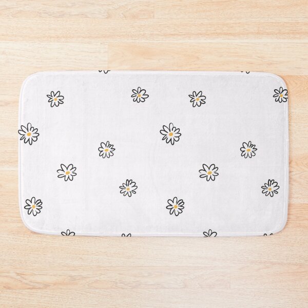 Item preview, Cute Daisy Seamless Pattern | Minimal Floral Aesthetic | White Wildflower Repeat Design designed and sold by RJACreative.
