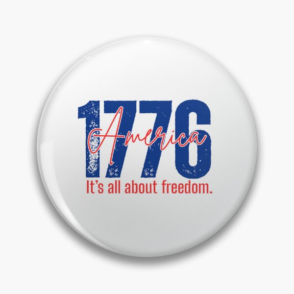 Item preview, 1776 America It's All About Freedom 4th of July Patriotic USA Independence Day designed and sold by SHREE ART STUDIO.
