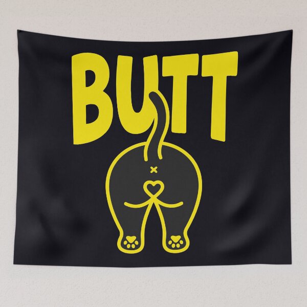 Item preview, Funny Cat Butt designed and sold by Amir Faysal.