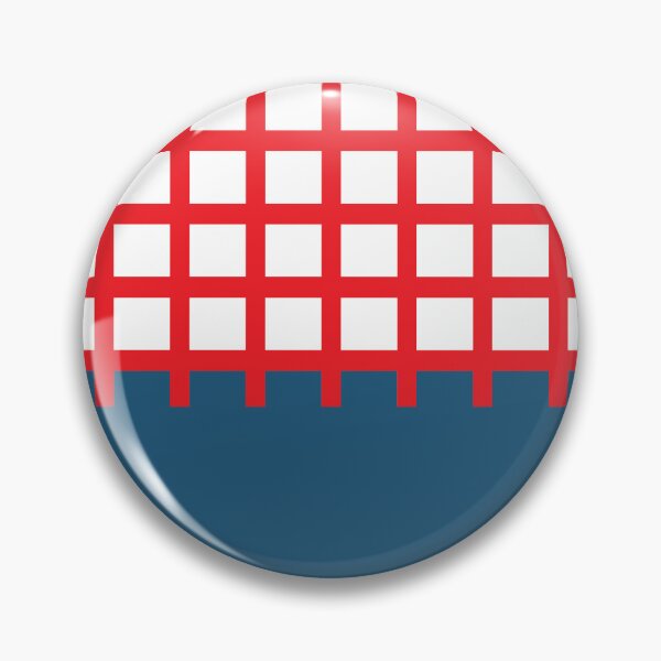 Item preview, Preppy red checkered pattern dusty blue color block designed and sold by fluffyfamcraft.