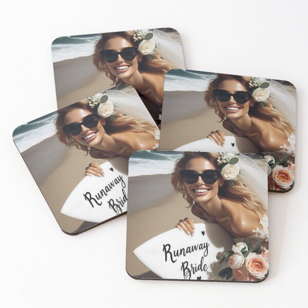 Item preview, Beach Bride Surfboard Bouquet designed and sold by Voodoo Store Paranormal Collections.