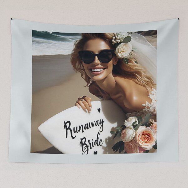 Item preview, Beach Bride Surfboard Bouquet designed and sold by Voodoo Store Paranormal Collections.