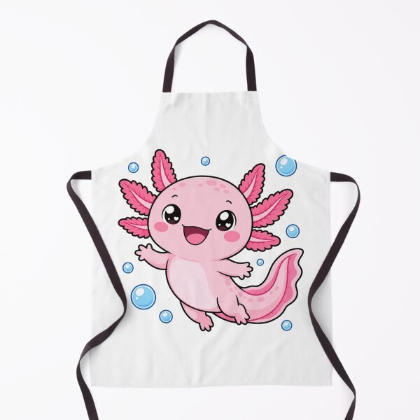 Item preview, Stay Axolotastic Cute Kawaii Axolotl with Bubbles designed and sold by BoosterShop.