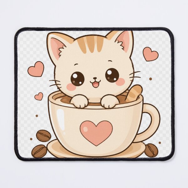 Item preview, Kawaii cat designed and sold by Cherrydesign89.