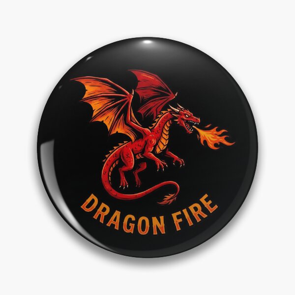 Item preview, Dragon Fire Red Fire Breathing Dragon Art designed and sold by LuisWorks.