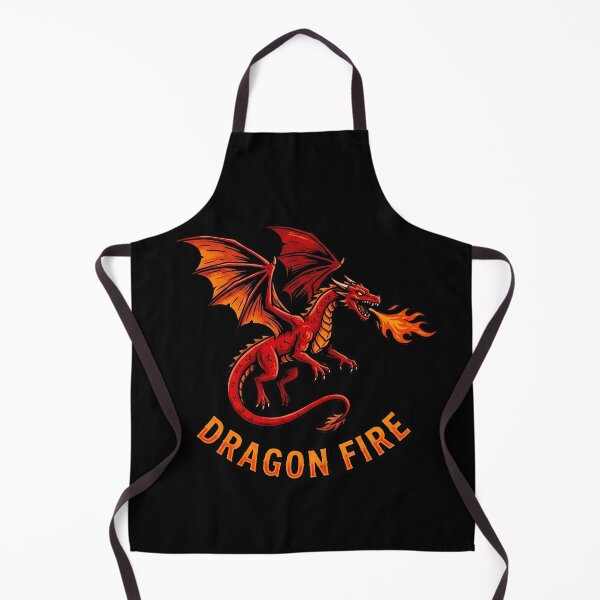 Item preview, Dragon Fire Red Fire Breathing Dragon Art designed and sold by LuisWorks.