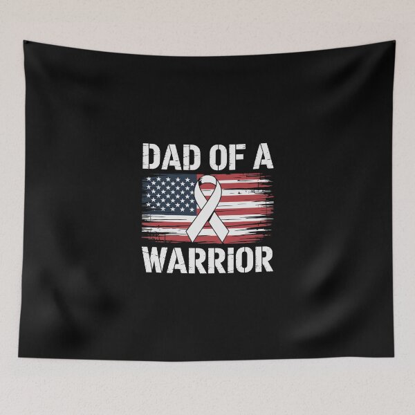 Item preview, Dad of a Warrior designed and sold by jkrphoto.