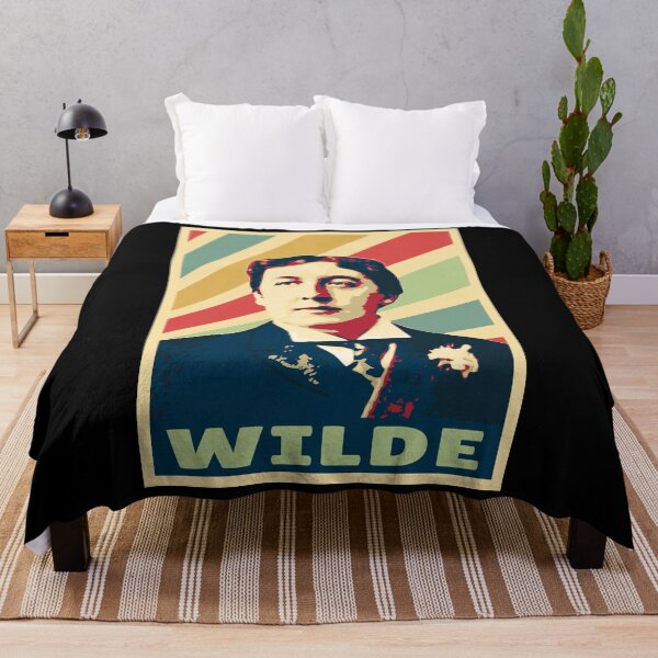 Item preview, Oscar Wilde Literary Portrait Pop Art Design designed and sold by marke770.