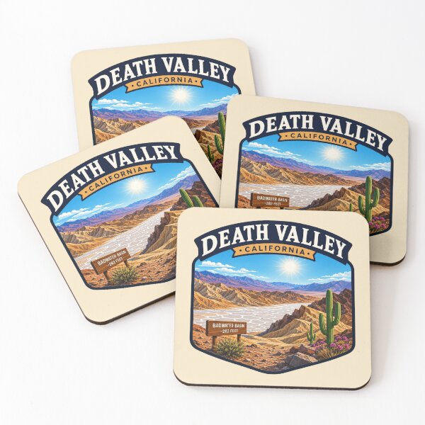 Item preview, Death Valley, California - Badwater Basin Desert Landscape designed and sold by Myra365Art.