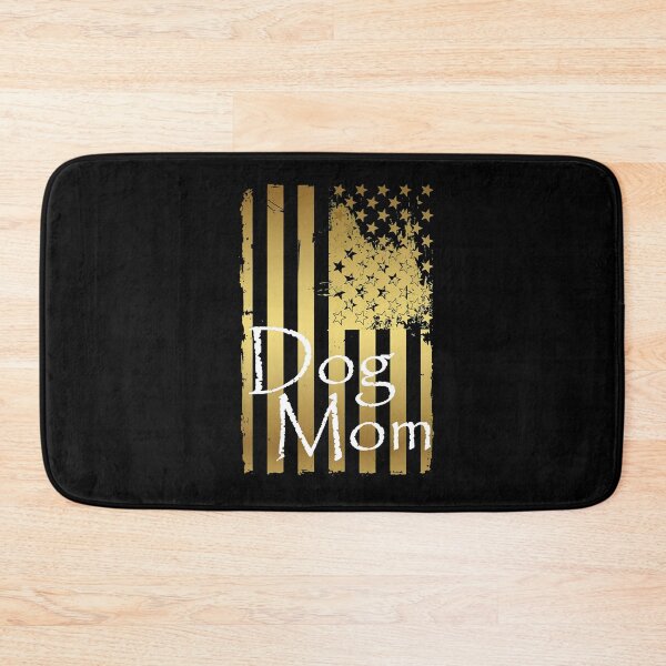 Item preview, Distressed Gold Dog Mom Flag Apparel Graphic designed and sold by SoyLamderma.