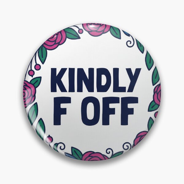 Artikelvorschau, Kindly F Off Sarcastic Floral Wreath entworfen und verkauft von ryanguas.