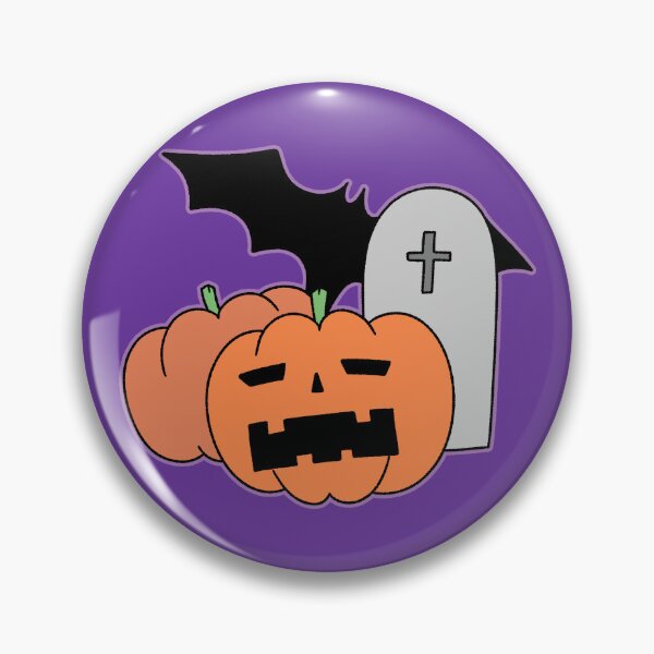 Item preview, Cute Halloween Spooky Pumpkins with Bat and Tombstone designed and sold by ubborn.