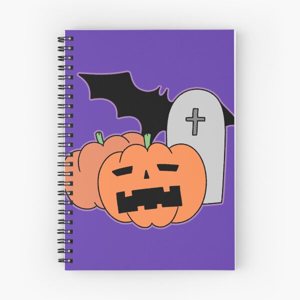 Item preview, Cute Halloween Spooky Pumpkins with Bat and Tombstone designed and sold by ubborn.