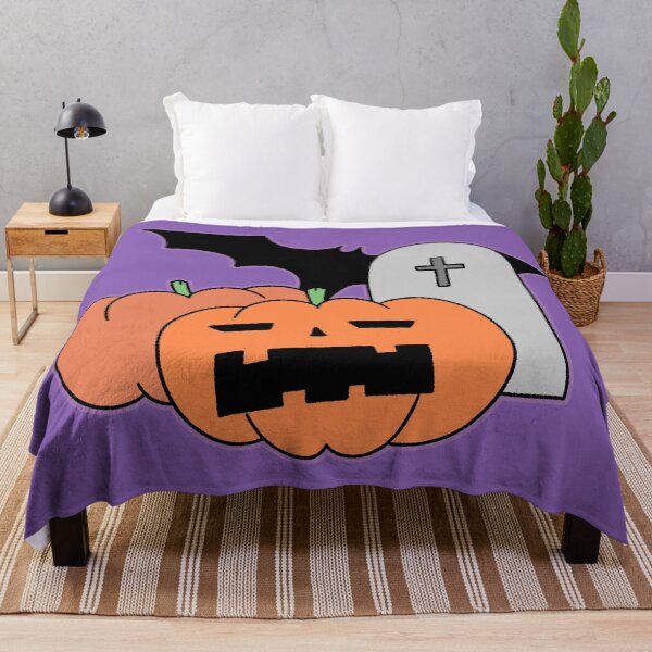 Item preview, Cute Halloween Spooky Pumpkins with Bat and Tombstone designed and sold by ubborn.