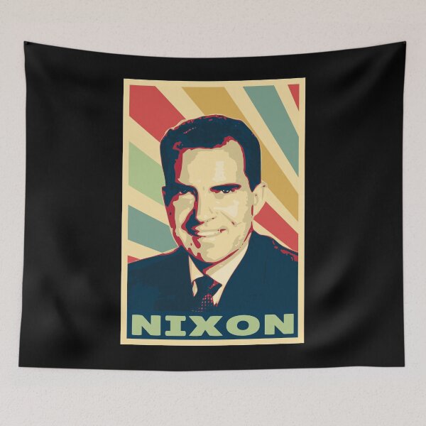Item preview, Richard Nixon Presidential Portrait Pop Art Design designed and sold by marke770.