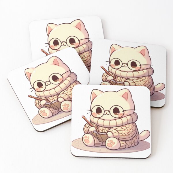 Item preview, Cozy Journaling Cat | Cute Study Aesthetic designed and sold by vigzhifushions.