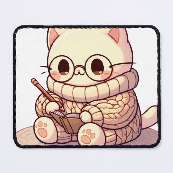 Item preview, Cozy Journaling Cat | Cute Study Aesthetic designed and sold by vigzhifushions.