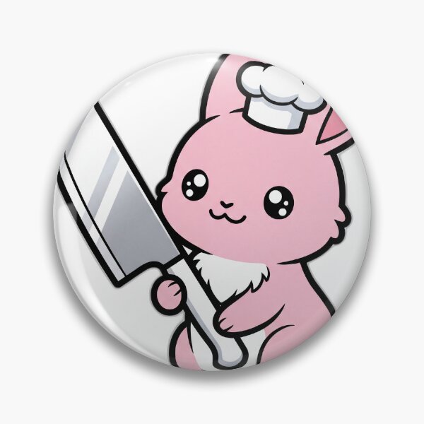 Item preview, Cute But Psycho Bunny With Knife designed and sold by ryanguas.