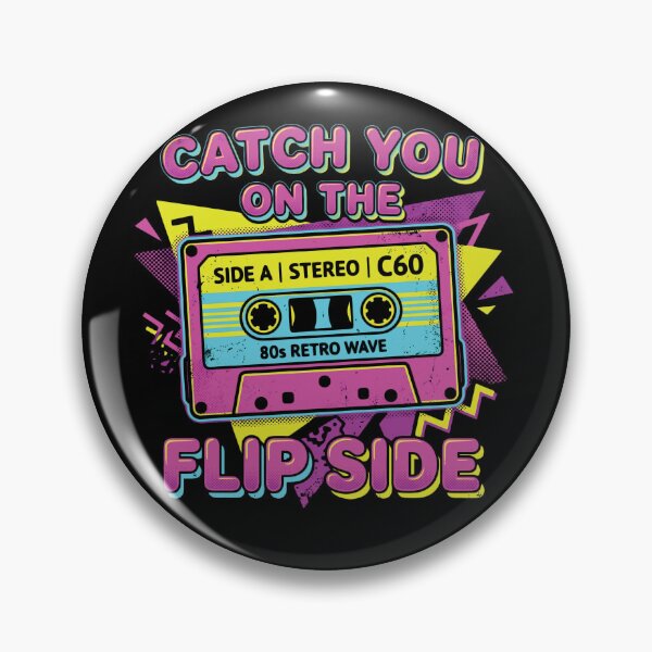 Item preview, Catch You On The Flip Side 80s Retro Wave Cassette designed and sold by AdyKurniawan.
