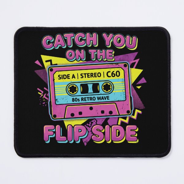 Item preview, Catch You On The Flip Side 80s Retro Wave Cassette designed and sold by AdyKurniawan.