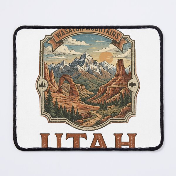 Item preview, utah, big city, usa,  designed and sold by Hephaestus's Forge.