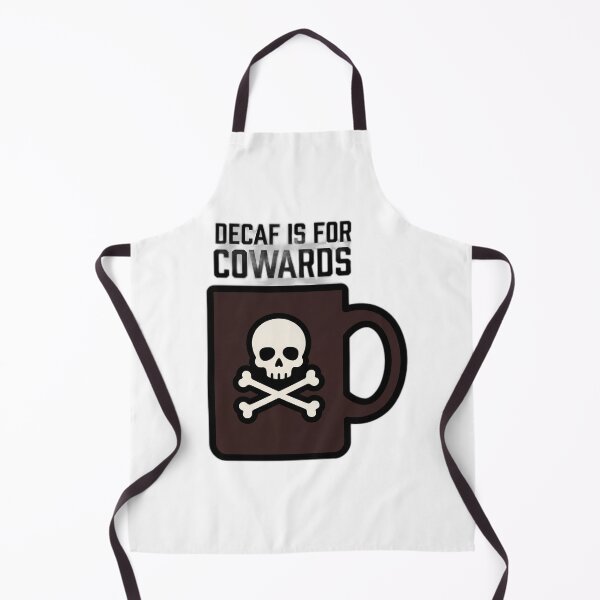 Item preview, Decaf Is For Cowards Skull Coffee Mug designed and sold by ryanguas.