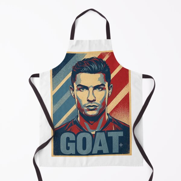 Item preview, Cristiano Ronaldo G.O.A.T Typography designed and sold by SechainMailo.