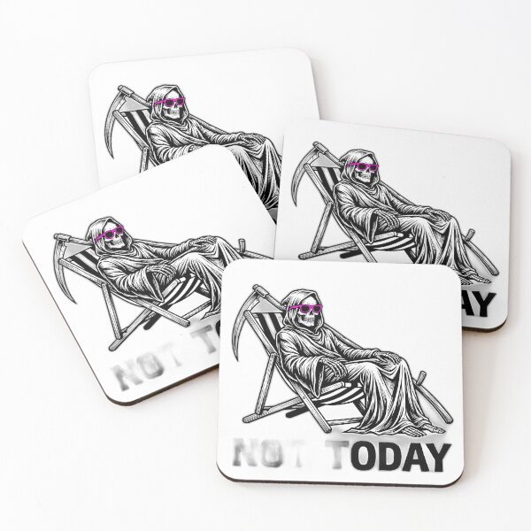 Item preview, Grim Reaper Not Today Vacation Sarcastic designed and sold by ryanguas.