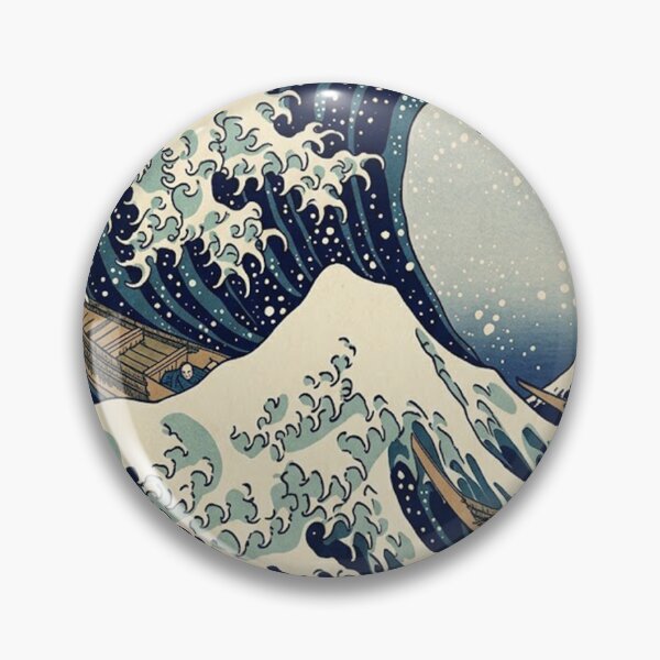 Item preview, Poster the great wave off kanagawa designed and sold by grisellamarten.